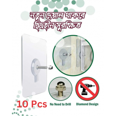 Nut Screw Wall Hook