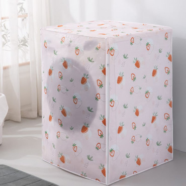 9-13 KG Washing Machine Cover- (Strawberry)