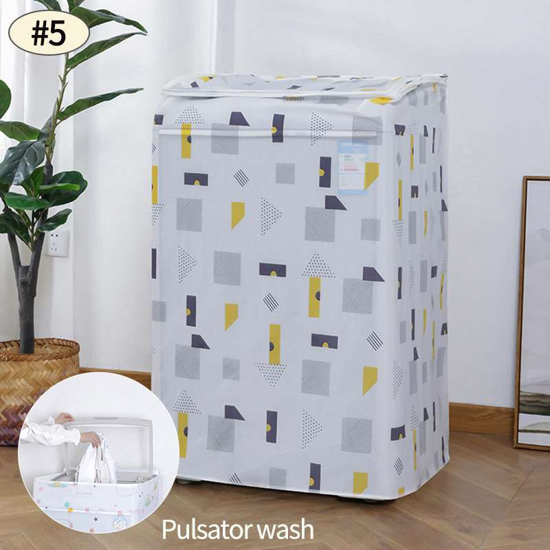 6-8 KG Washing Machine Cover- (Yellow)