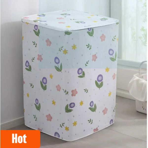 14-20 KG Washing Machine Cover- (Wheat Print)