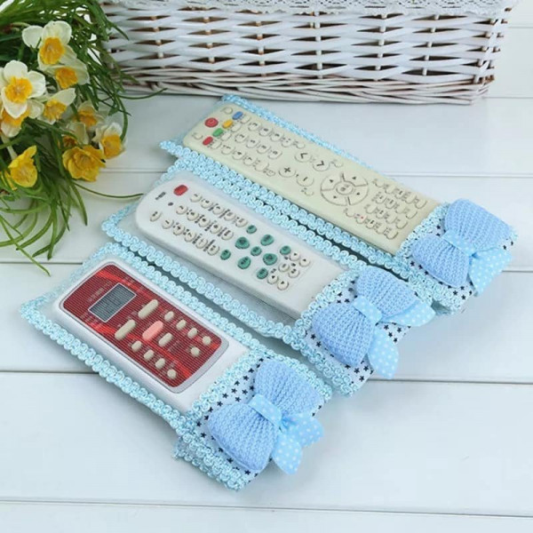 3Pcs  Remote cover (Blue)