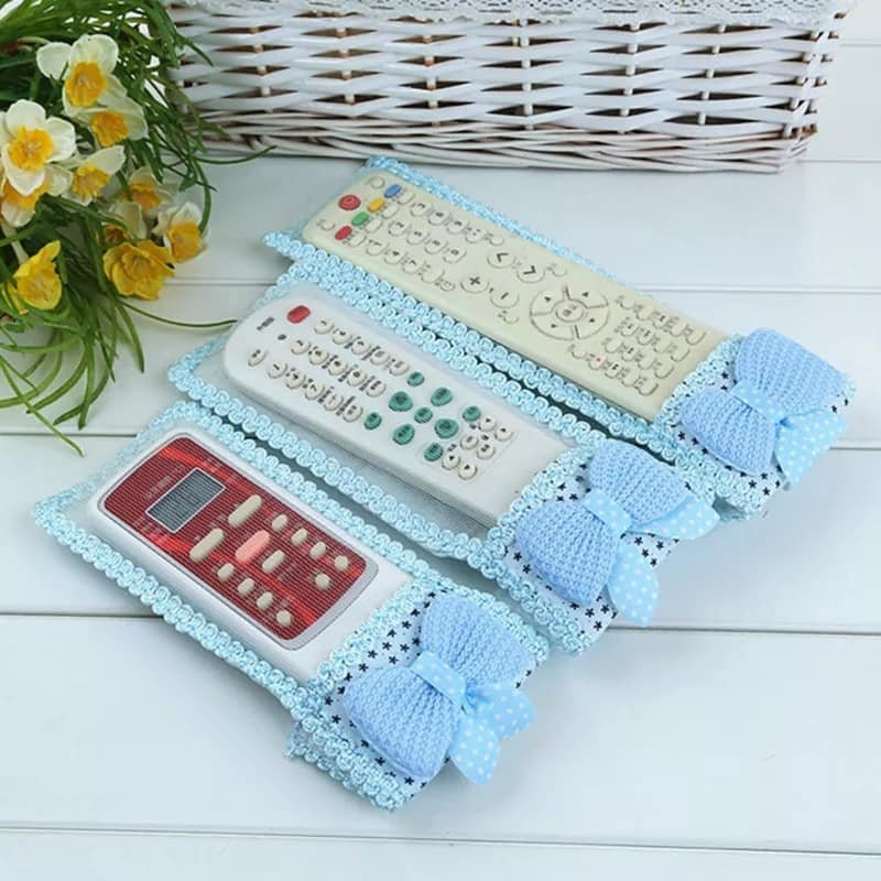 3Pcs  Remote cover (Blue)
