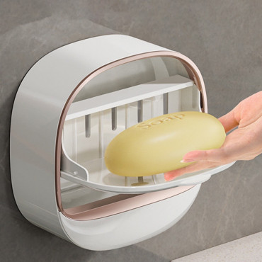 ( 1-Pcs) Soap Box with Flip Cover