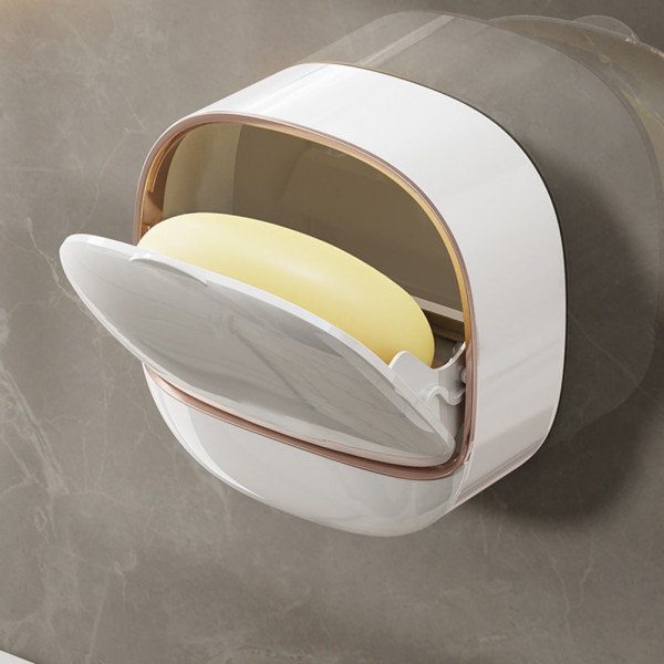 ( 1-Pcs) Soap Box with Flip Cover