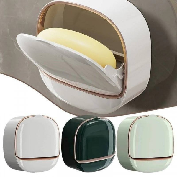 ( 4-Pcs) Soap Box with Flip Cover