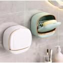 ( 2-Pcs) Soap Box with Flip Cover