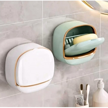 ( 2-Pcs) Soap Box with Flip Cover