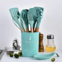 Silicon Spatula Set( Green)