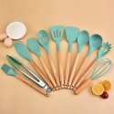 Silicon Spatula Set (Red)