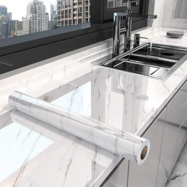 Marble Wallpaper (White)