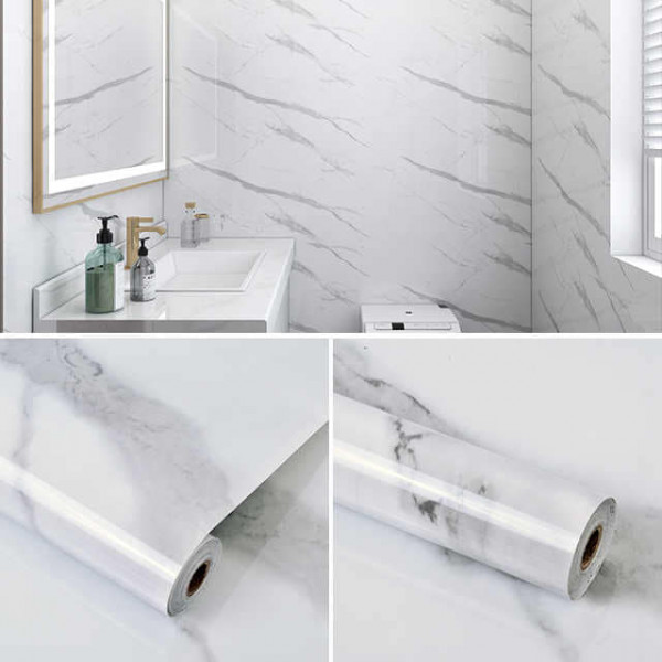 Marble Wallpaper (White)