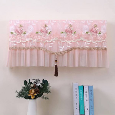Premium Dust proof AC Cover (Pink)