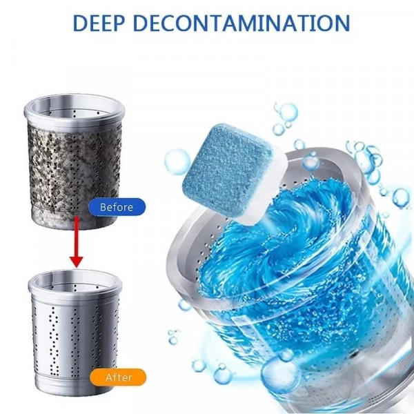 Washing Machine Cleaning Tablet( 12 Pcs Box)