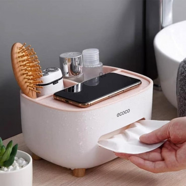Multi-functional Desk Organizer(Pink)