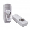 2 Pcs Automatic Toothpaste Dispenser With Brash Holder