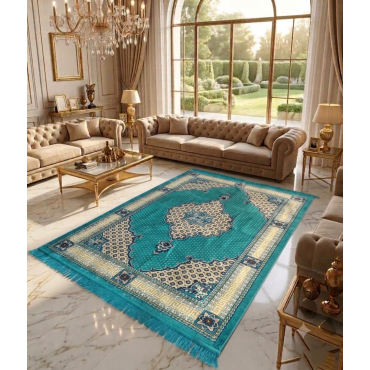 4.5'x6.5' Turkish Floor Galicha (GRN-1)