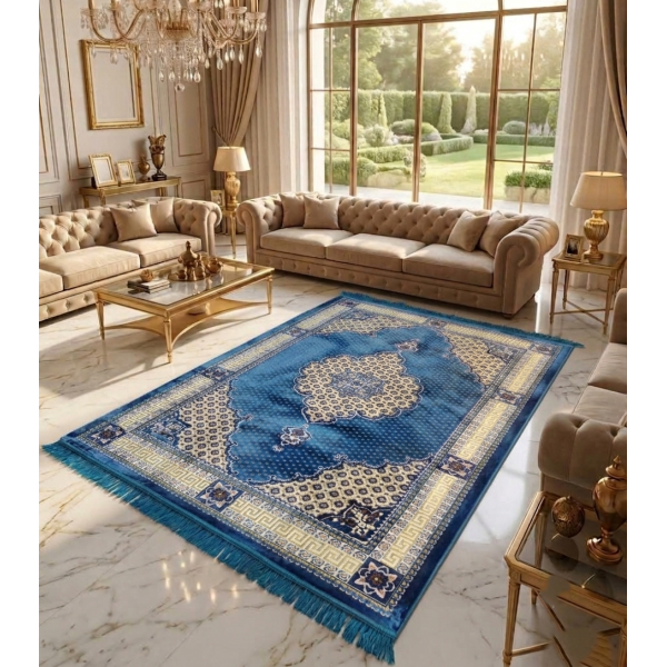 4.5'x6.5' Turkish Floor Galicha (BL-2)