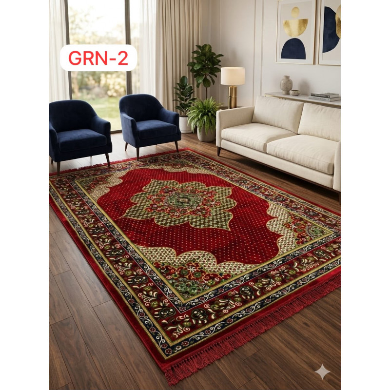 6'x9' Turkish Floor Galicha (GRN-2)