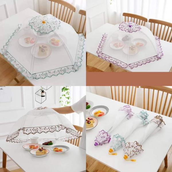 Umbrella Food Cover(Blue)