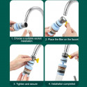 ১ পিস- Water Filter Tap (৬ লেয়ার, ৩৬০° রোটেটেবল)