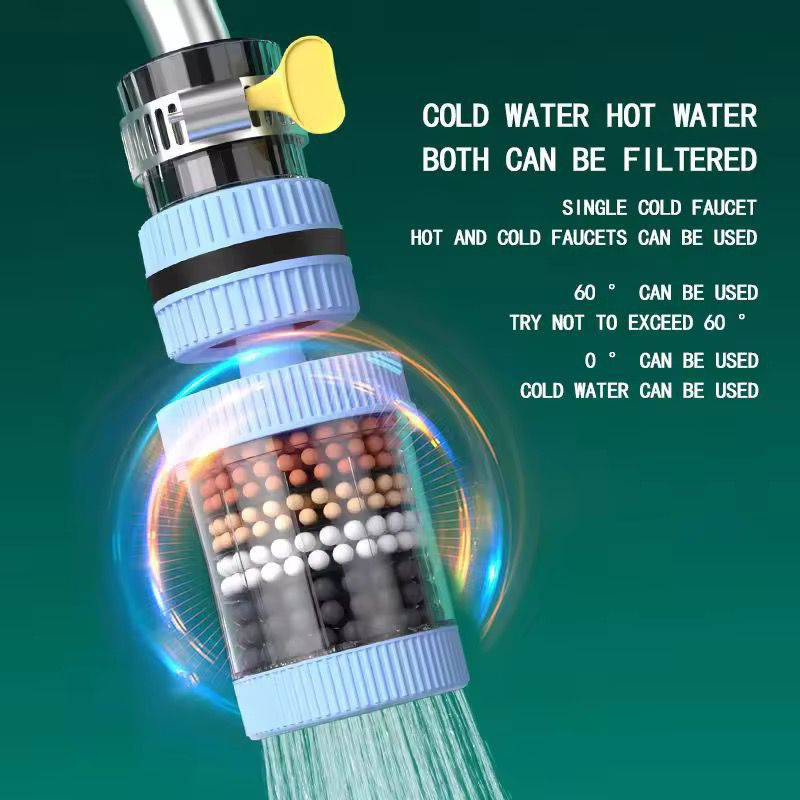 ১ পিস- Water Filter Tap (৬ লেয়ার, ৩৬০° রোটেটেবল)