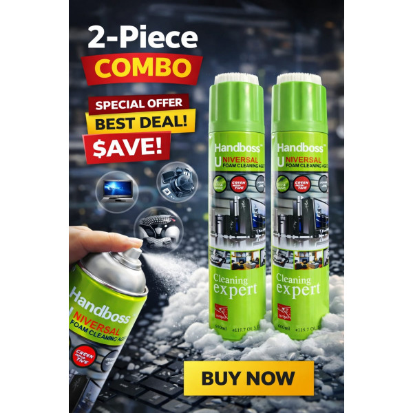 2 Pcs Multi-Purpose Foam Cleaner