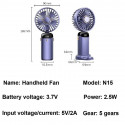 Rechargeable Mini Hand Fan