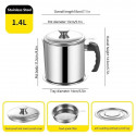 Oil Strainer Pot(1250 ML)