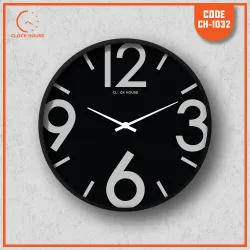 Modern Classic Minimalist Black Wall Clock CH-1032