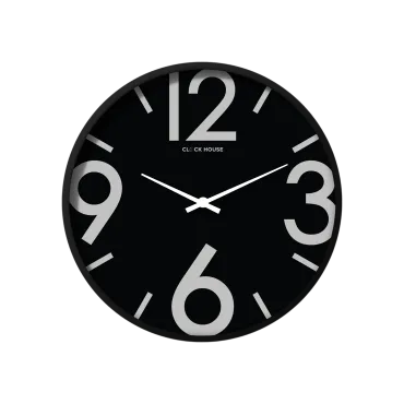 Modern Classic Minimalist Black Wall Clock CH-1032