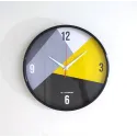 Modern Geometric Minimal Wall Clock CH-1034