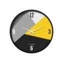 Modern Geometric Minimal Wall Clock CH-1034