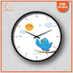 Kids Cartoon Bird Wall Clock CH-1040