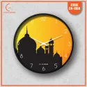 Sunset Mosque Silhouette Islamic Wall Clock CH-1068