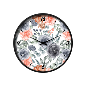 Floral Wall Clock