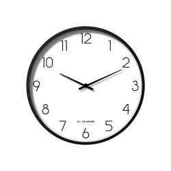 Minimalist White Modern Wall Clock House CH-1111