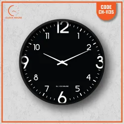 Modern Minimalist Black White Wall Clock CH-1135