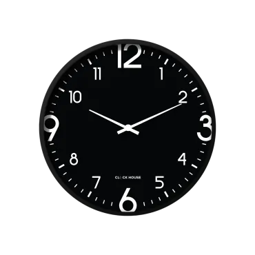 Modern Minimalist Black White Wall Clock CH-1135