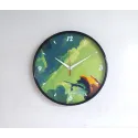 Artistic Abstract Green Blue Artistic Wall Clock CH-1093