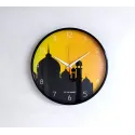 Sunset Mosque Silhouette Islamic Wall Clock CH-1068
