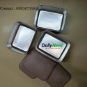 3 Layer Lunch Box Set (3 Pcs + Free Carry Bag) Square