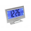 Digital LCD Clock with Calendar, Temperature Sensor, Alarm for Table and Study Desk