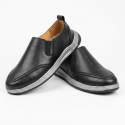 Orbit Slip On Leather Sneakers - OBL-02