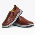 Orbit Slip On Leather Sneakers - OLMR-02