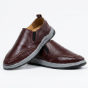 Orbit Slip On Leather Sneakers - OMR 02