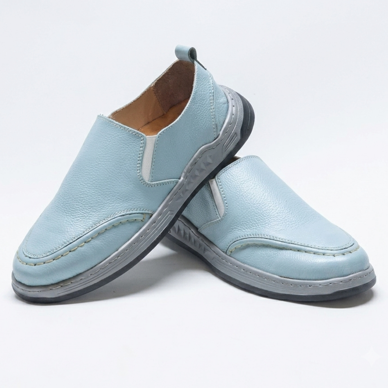 Orbit Slip On Leather Sneakers - OSK 02