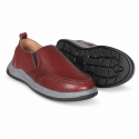 Orbit Slip On Leather Sneakers - OLMR-02