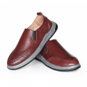 Orbit Slip On Leather Sneakers - OLMR-02