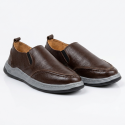 Orbit Slip On Leather Sneakers - OBR-02