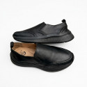 Orbit Slip On Leather Sneakers - OBL-03